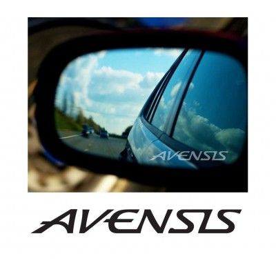 Stickere oglinda Etched Glass - Avensis