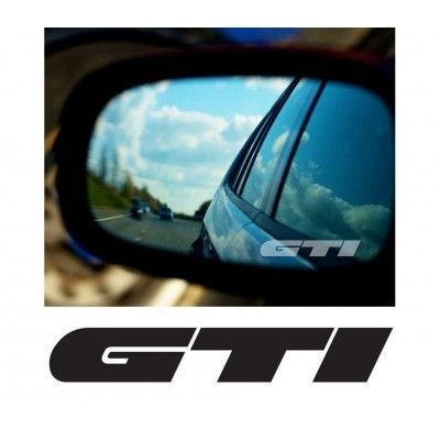 Stickere oglinda Etched Glass - GTI