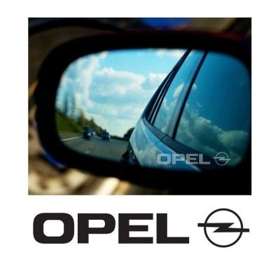 Stickere oglinda Etched Glass - Opel