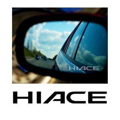 Stickere oglinda Etched Glass - Hiace