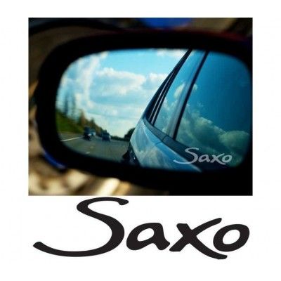 Stickere oglinda Etched Glass - Saxo