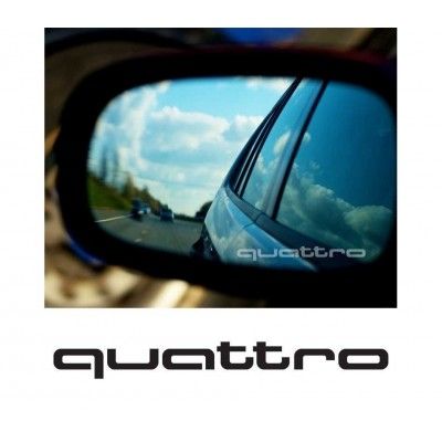 Stickere oglinda Etched Glass - Quattro